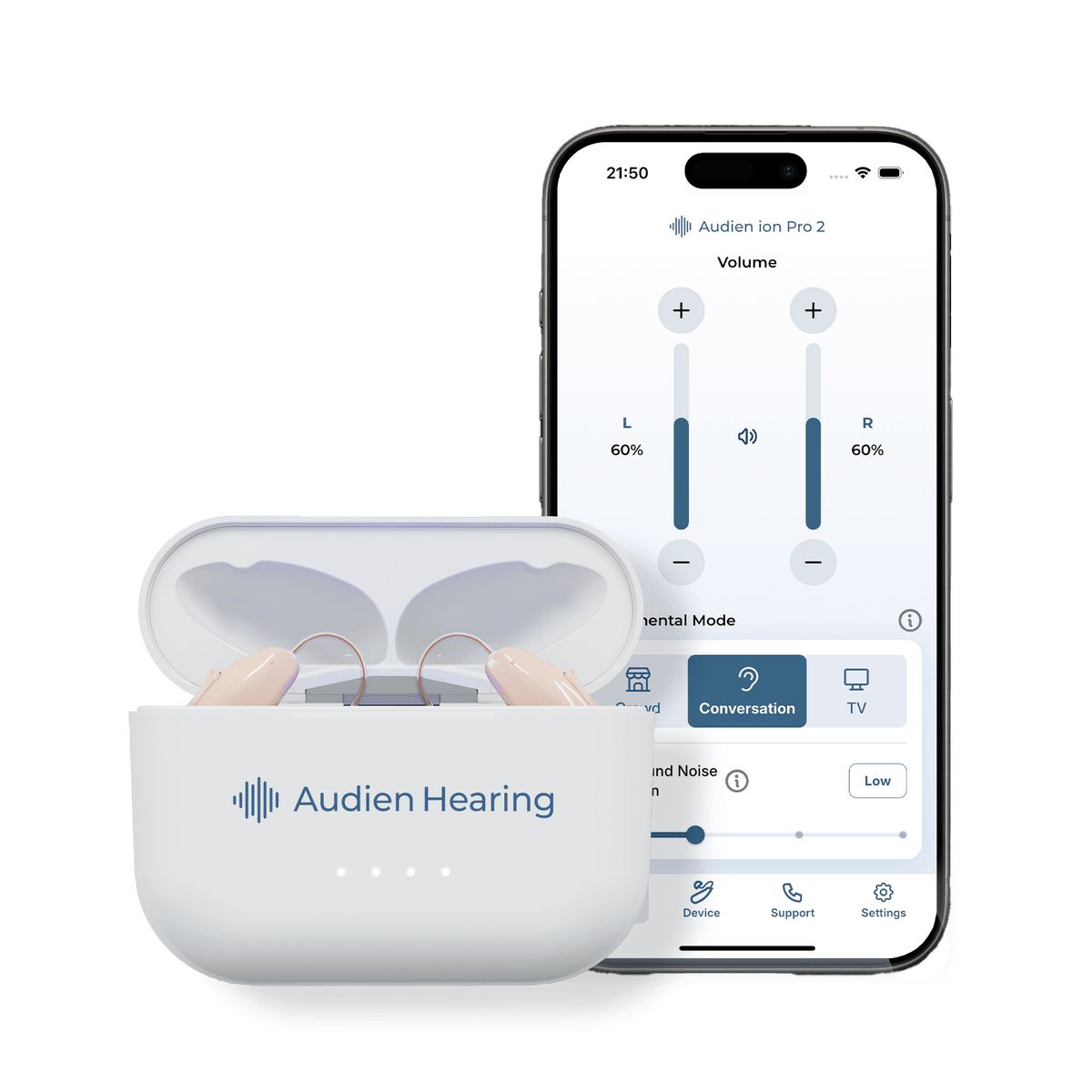 イヤホン eo aiu Audien ION Pro 2 OTC Hearing Aids CX – Audien Hearing