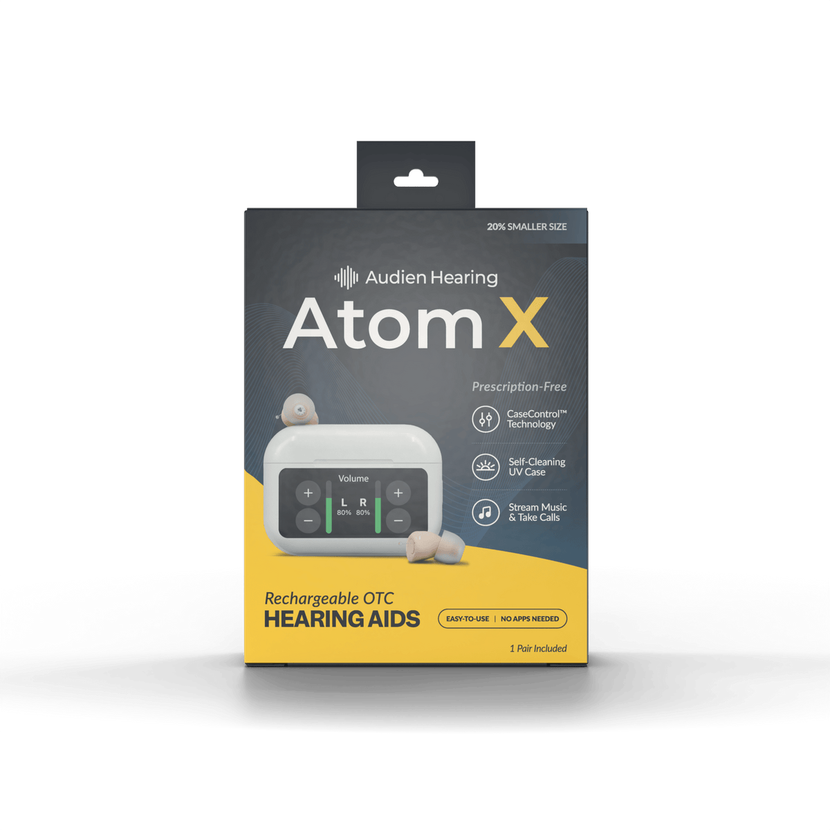 Audien Atom X OTC Hearing Aids