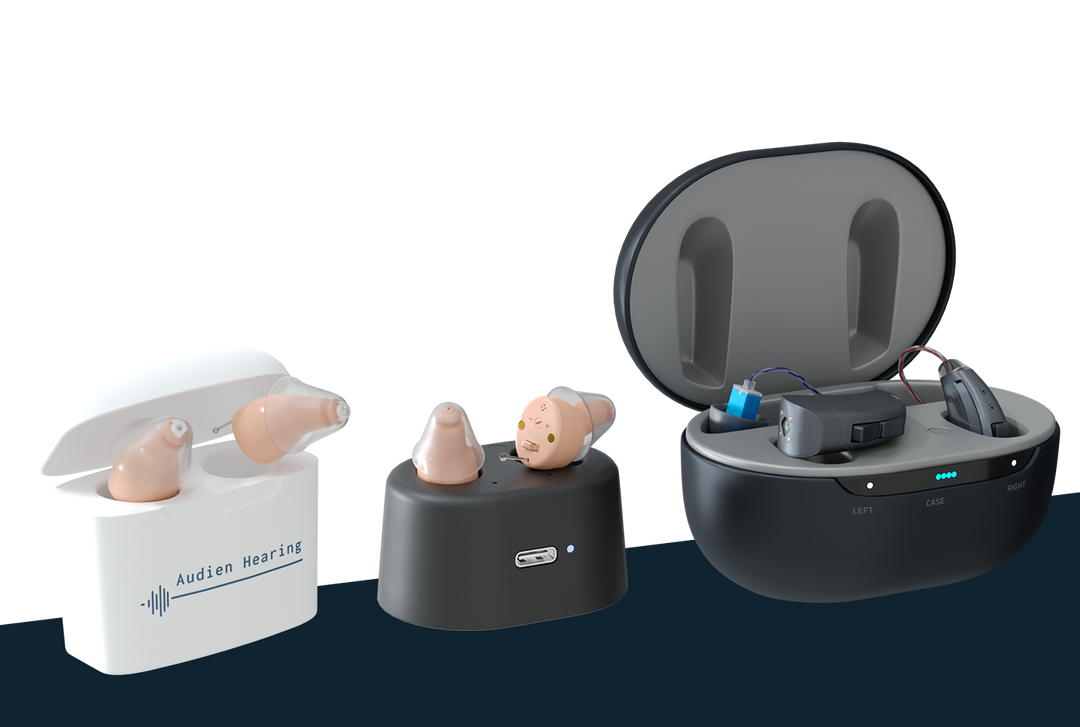 test homepage Audien Hearing