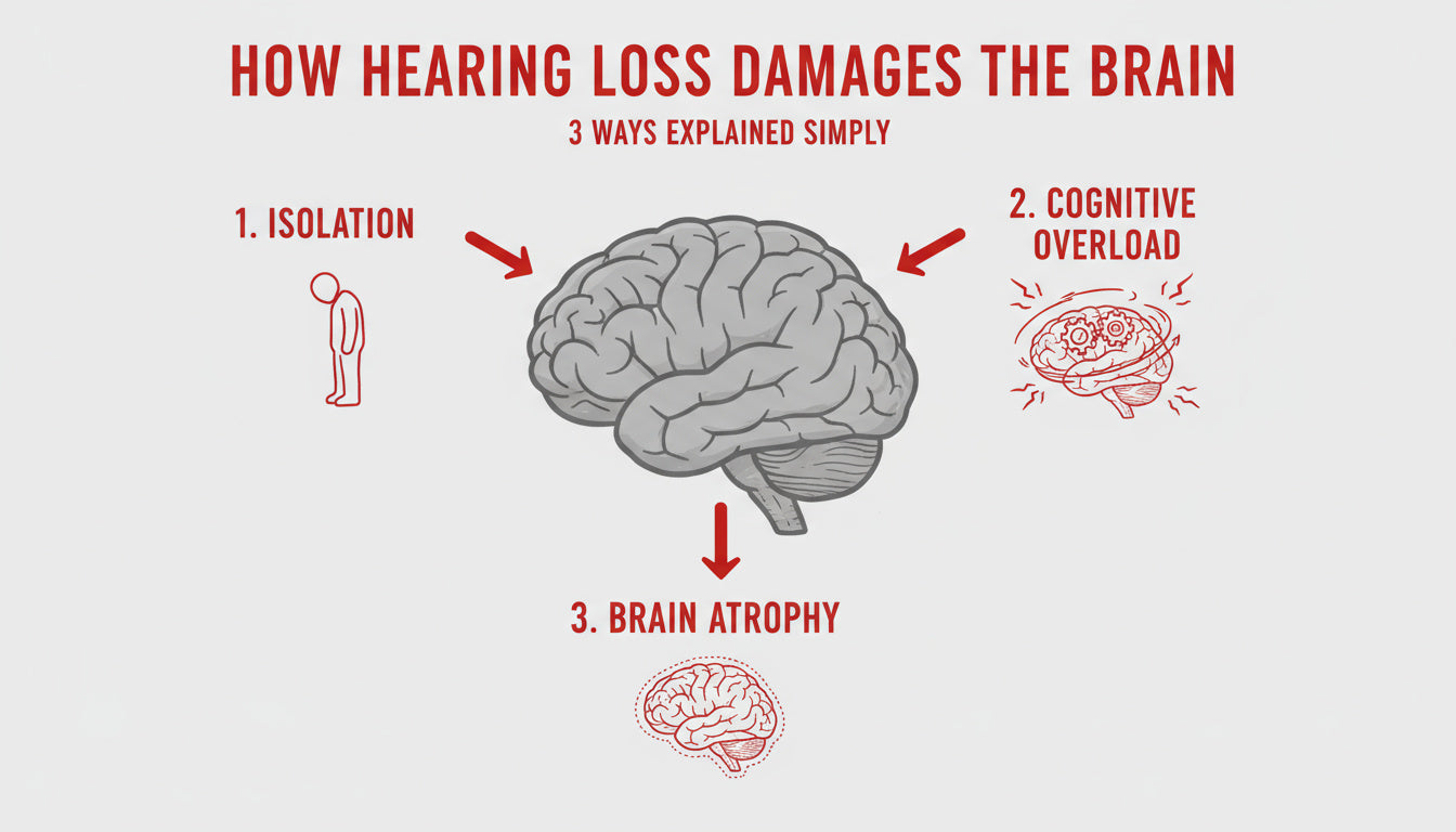 Why Does Hearing Loss Destroy Your Brain?